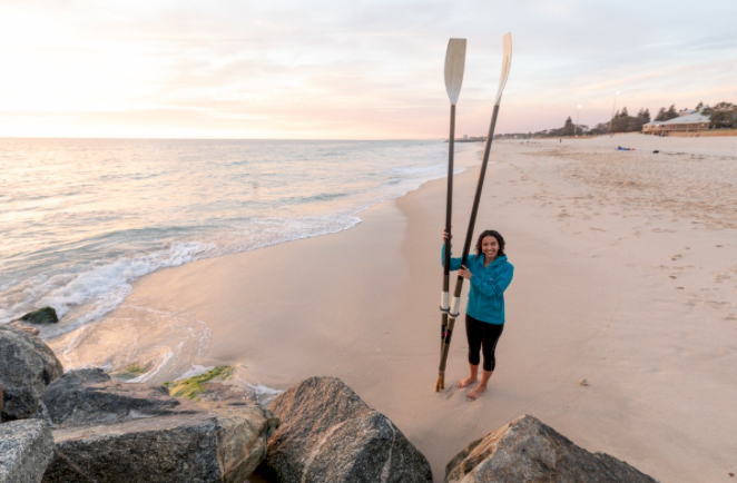 Standing at 5'6", Heather Taylor is not what you would call a giant.