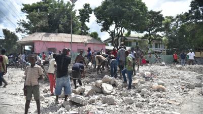 Magnitude 5.9 earthquake hits northern Haiti